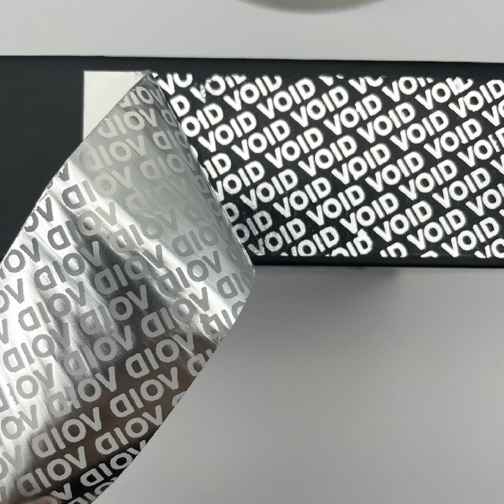​VOID揭开留字防伪标签